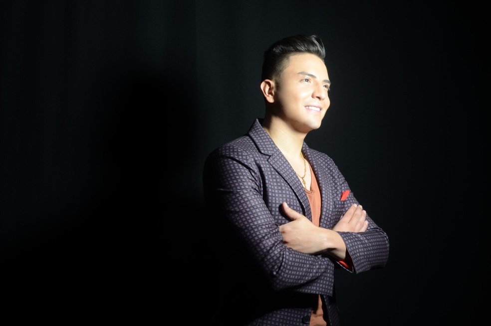  Alan Ramírez dice que es amigo de corazón de sus seguidores.  / Sandra Pino Bacca