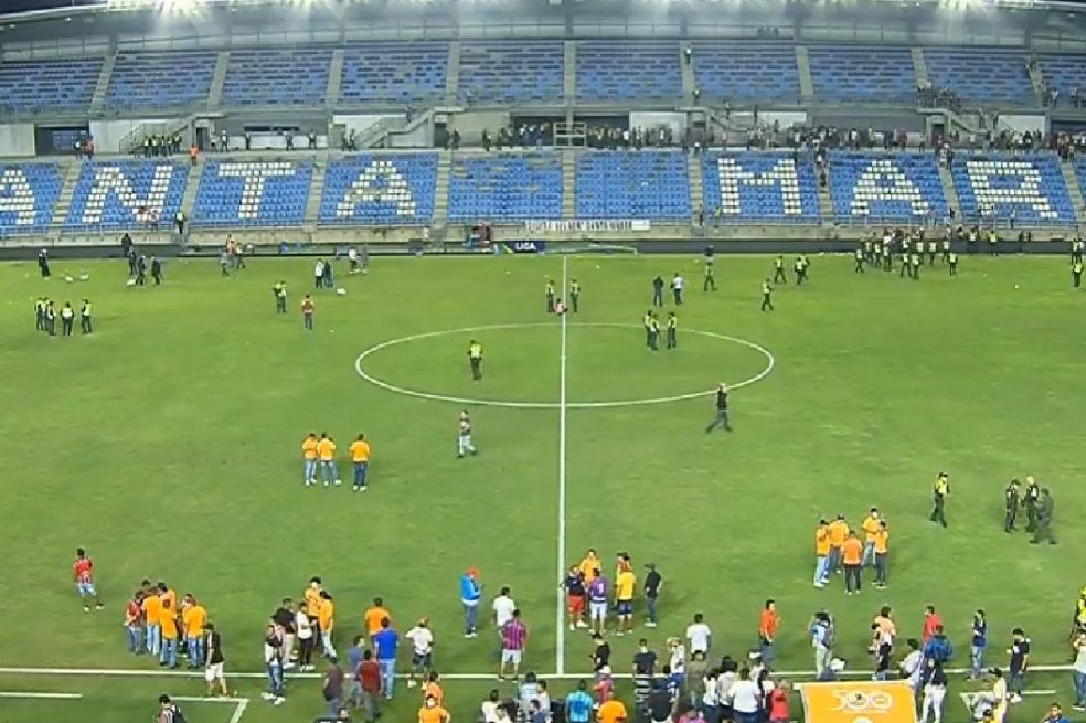 Unión Magdalena vs Júnior: enfrentamiento entre barras