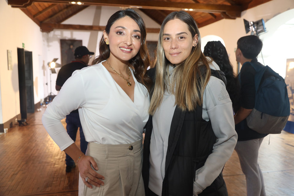 Sara Moncada y Susy Mora