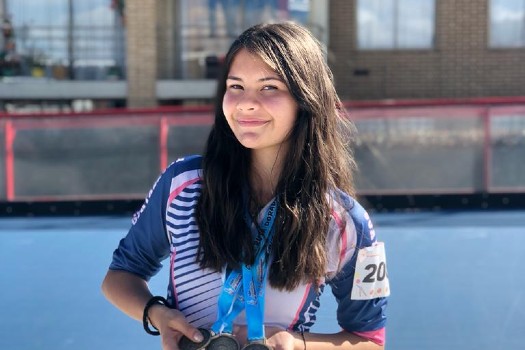 Stefy, la promesa del patinaje que murió con su familia en la tragedia de Quetame