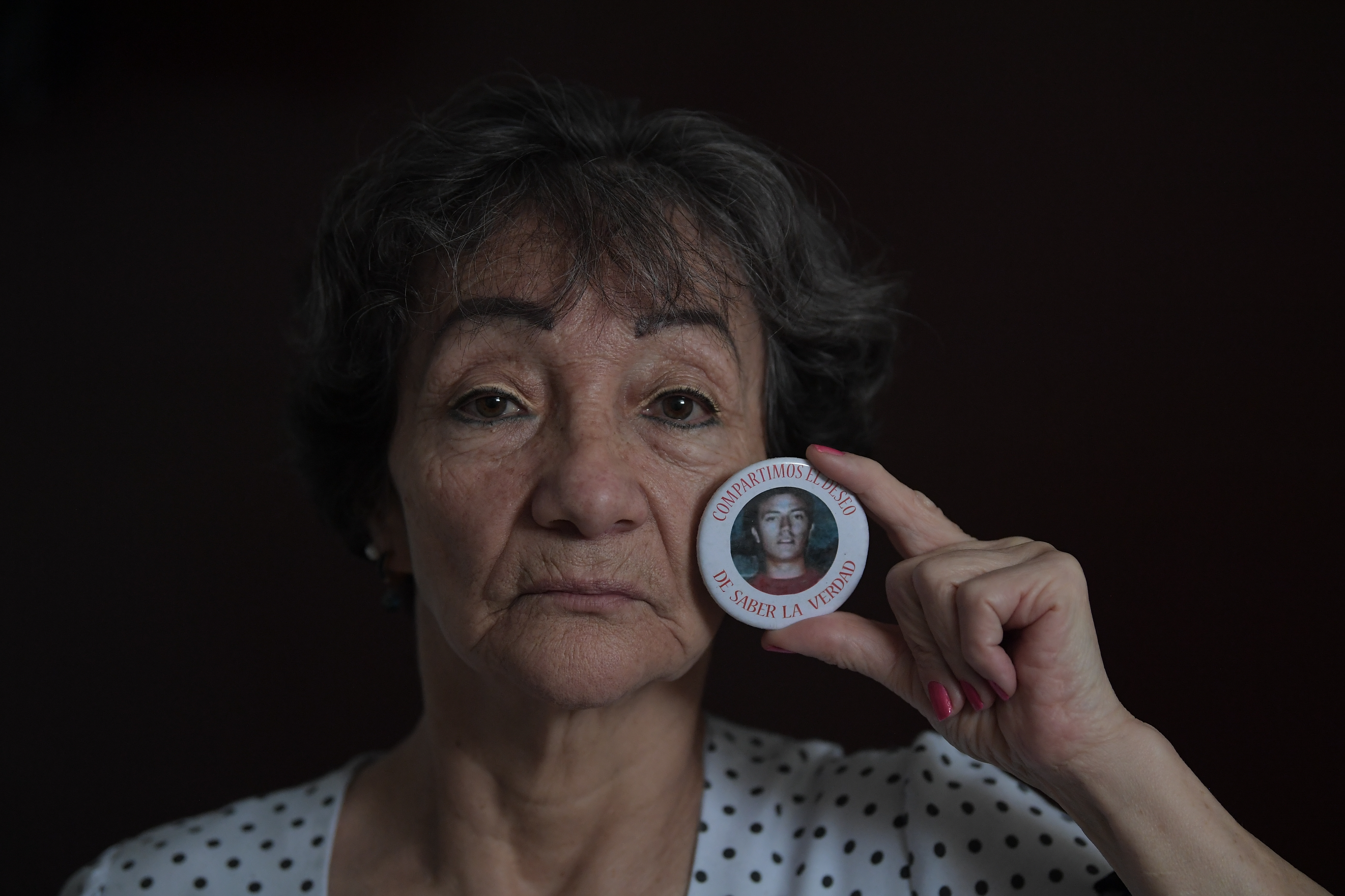 Madre del joven Jhon Jairo Torres Salamanca, desaparecido en la cordillera de Sánchez (Nariño).