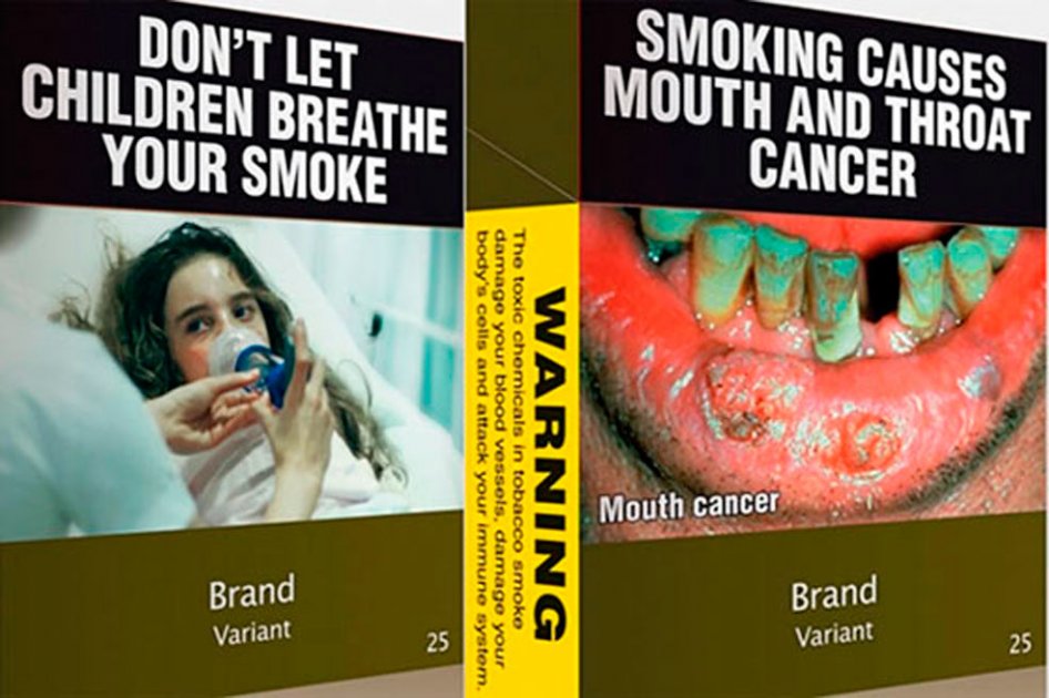 Unión Europea estudia retirar marcas de cajas de cigarrillos