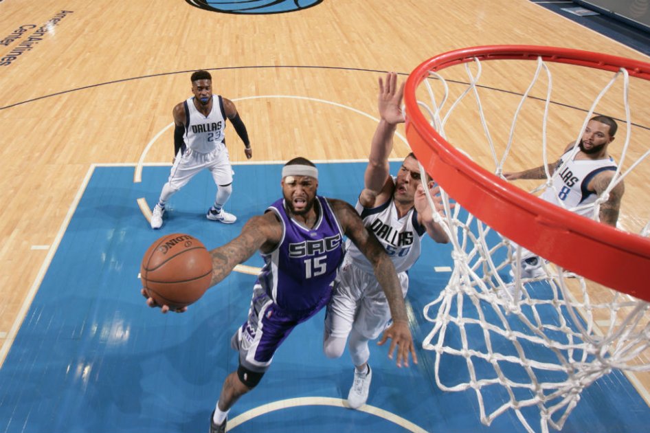 DeMarcus Cousins, jugador de los Sacramento Kings. Foto: AFP