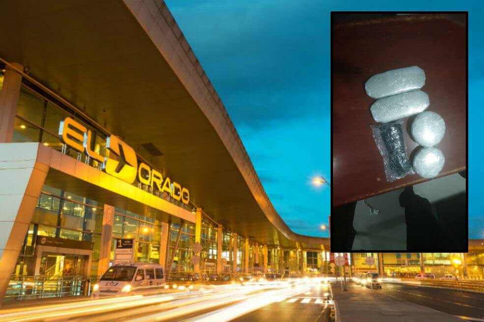 Cae sujeto que quería volar de Bogotá a San Andrés con marihuana pegada en los glúteos