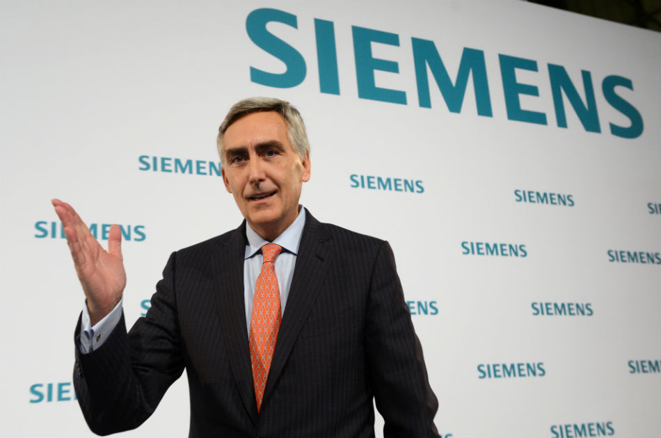 Peter Loescher, CEO de Siemens