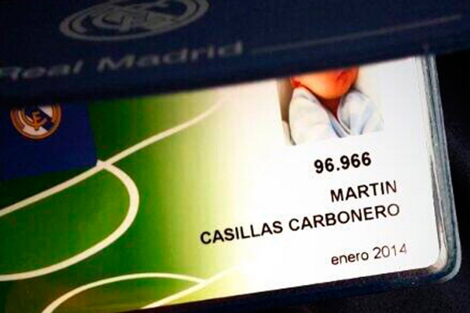 Hijo de Iker Casillas ya es socio del Real Madrid