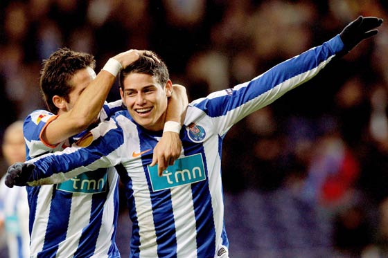 James anotó en victoria de Porto frente a Braga
