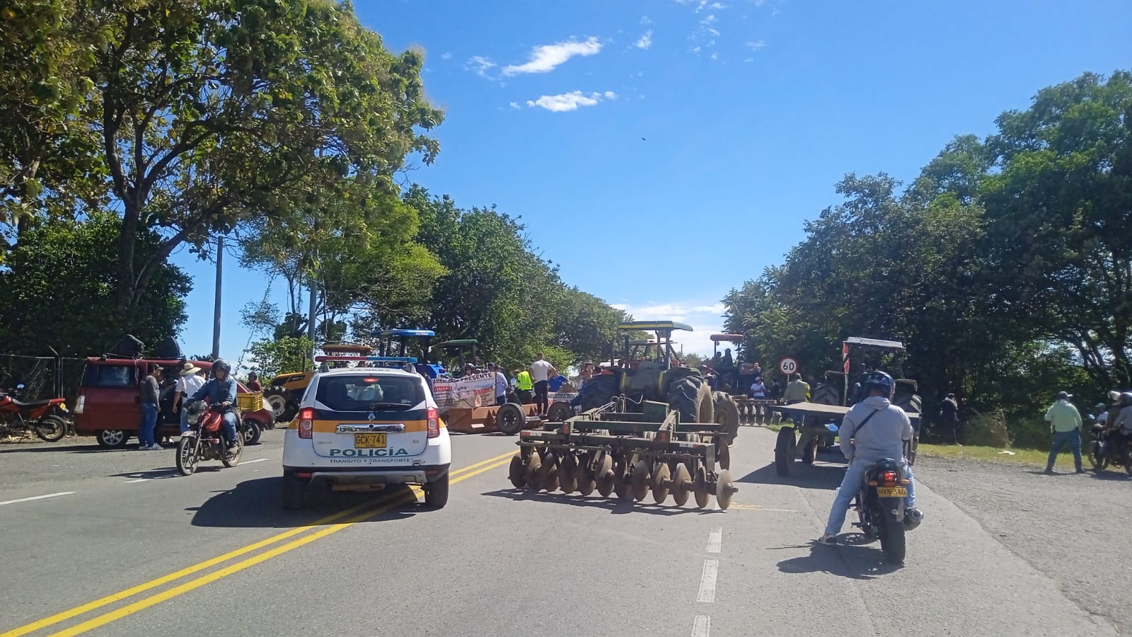 Paro arrocero hoy en VIVO: se registran bloqueos en Meta, Huila, Tolima y Córdoba