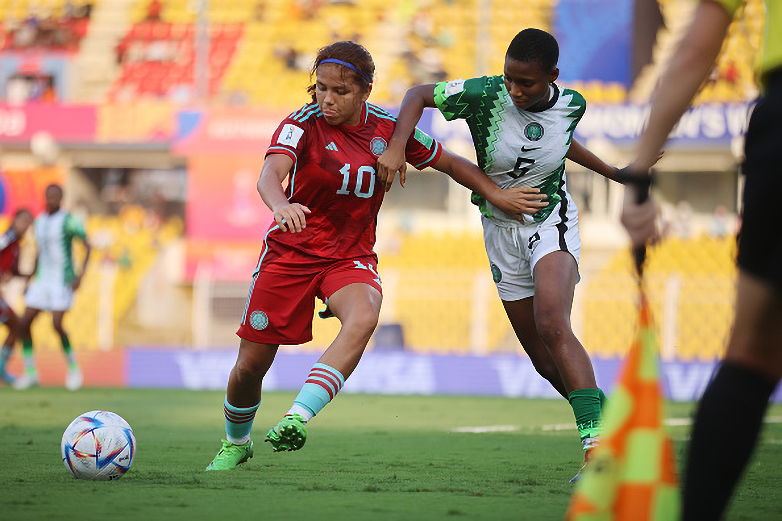 Selección Colombia Sub 17 semifinal contra Nigeria Mundial Femenino