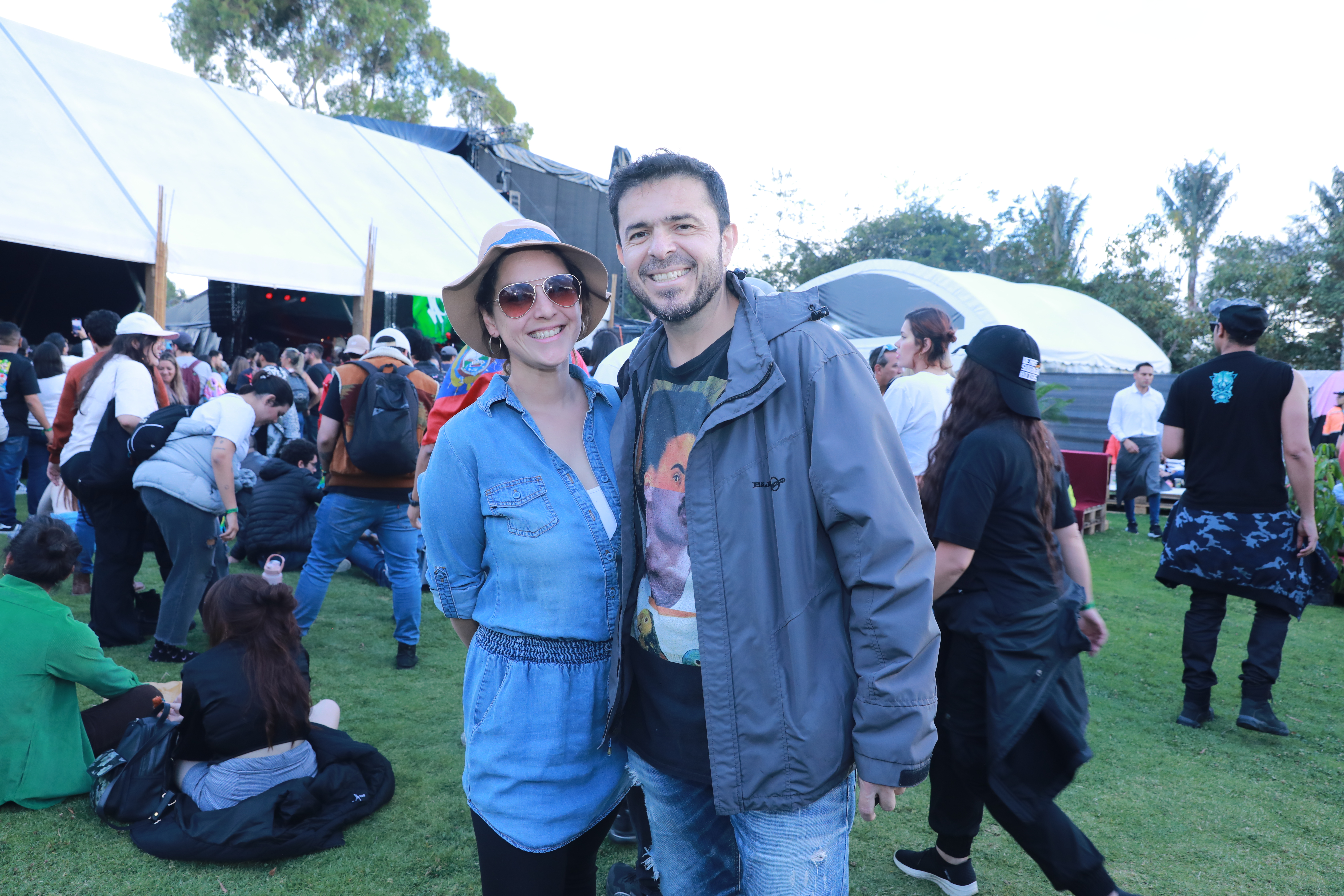 Alexandra Ramírez y Diego Camargo
