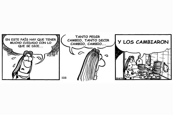 Y los cambiaron