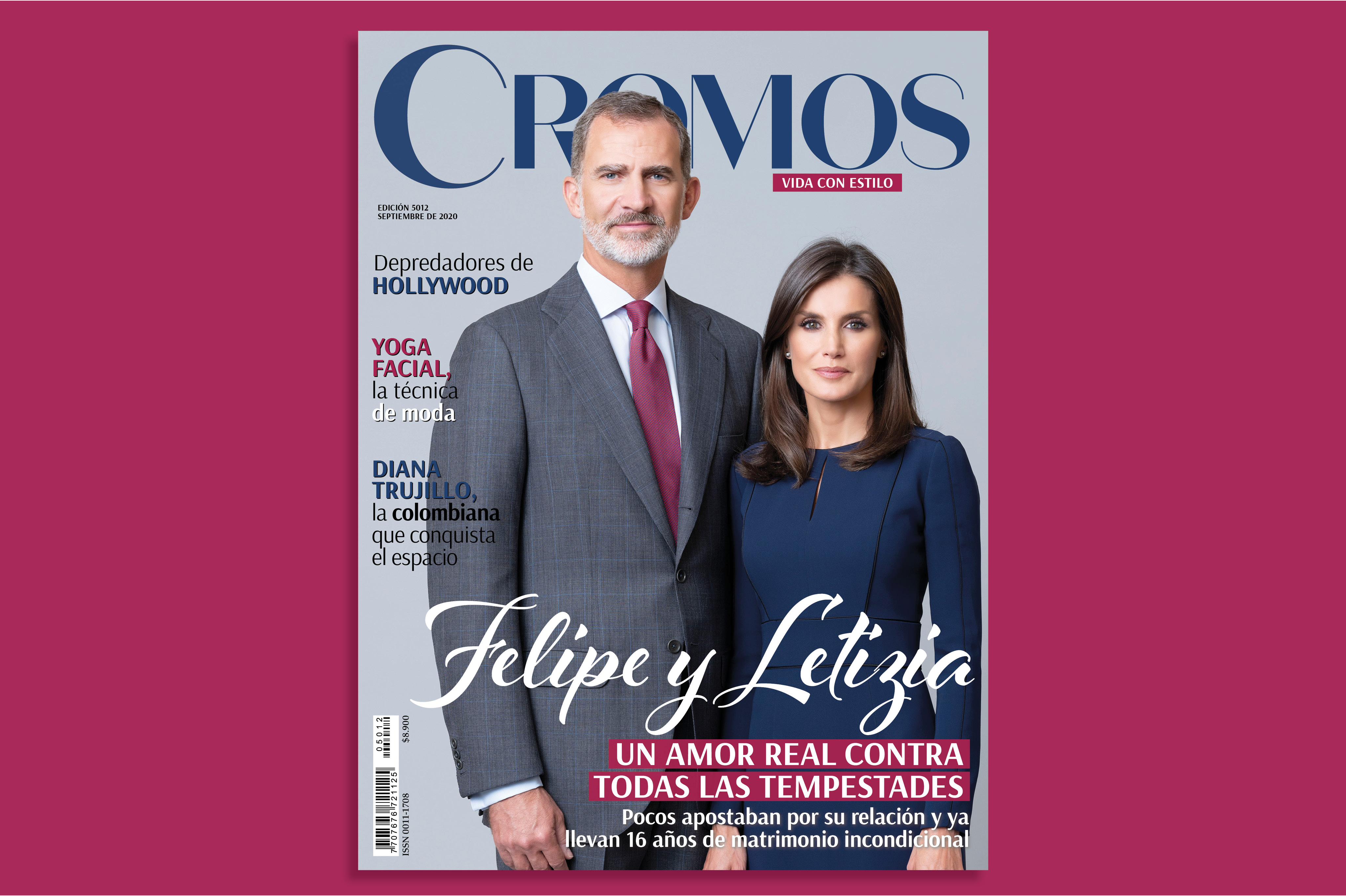 Felipe y Letizia protagonizan la portada de la nueva edición de la Revista Cromos