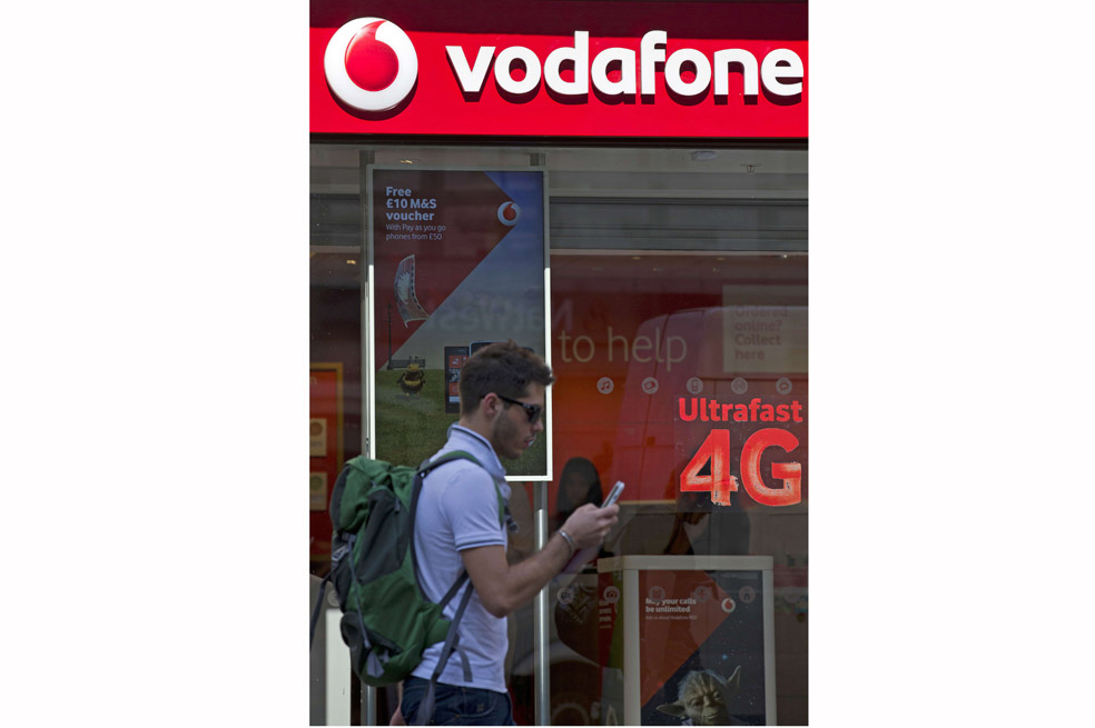 Vodafone suma 17,2 millones de clientes en España. / AFP
