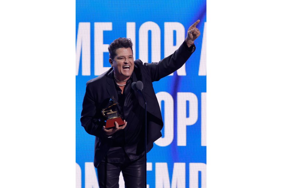 Ganadores Latin Grammy 2022: Sebastián Yatra, Carlos Vives y Marc Anthony