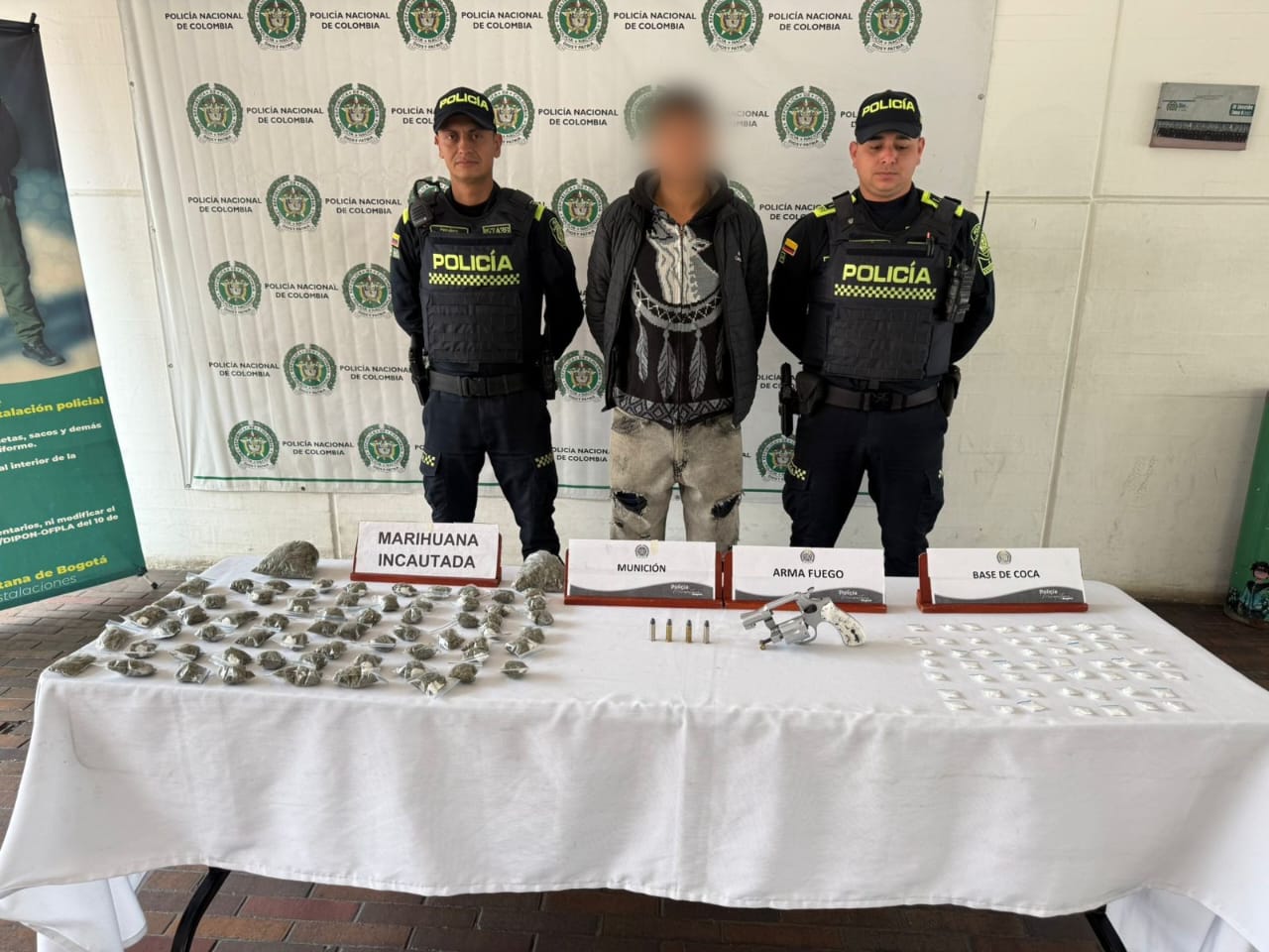 Capturan a joven en Ciudad Bolívar que intentó huir con paquetes de droga