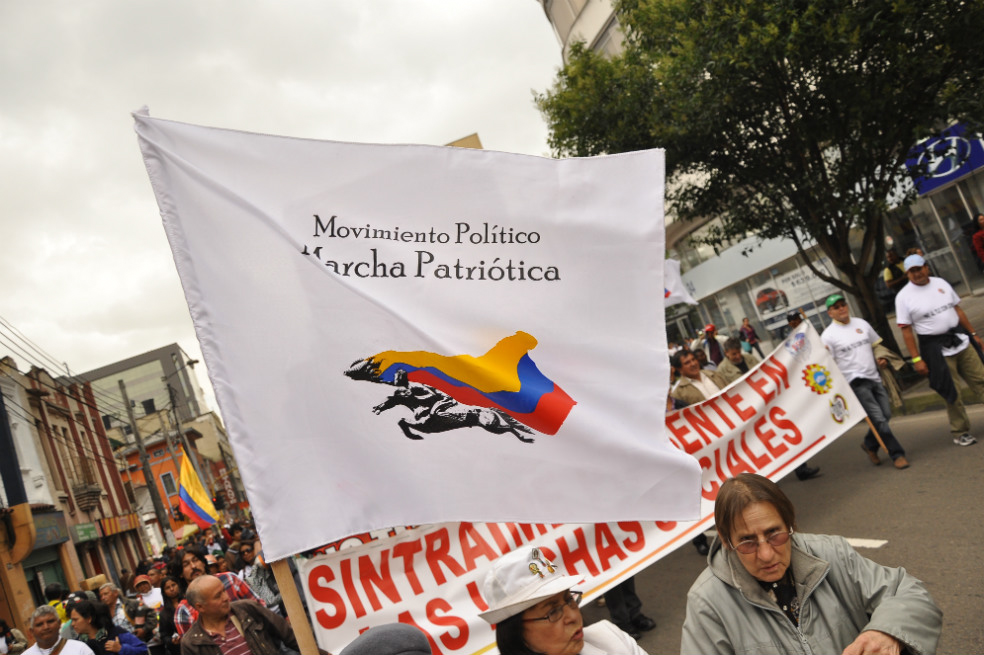 El mapa de los asesinatos contra Marcha Patriótica