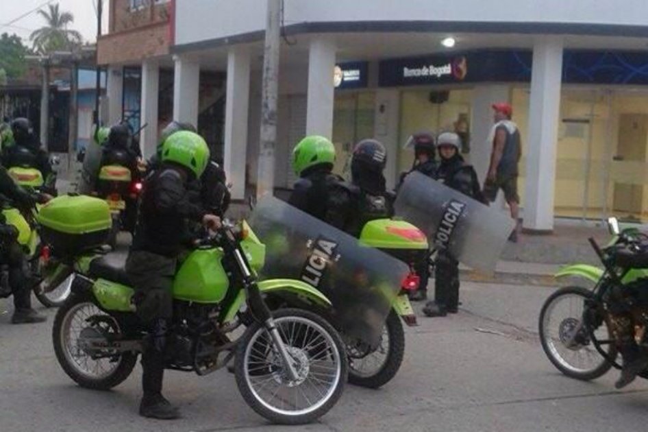 Denuncian agresiones de Esmad en protestas de Cantagallo – Bolívar