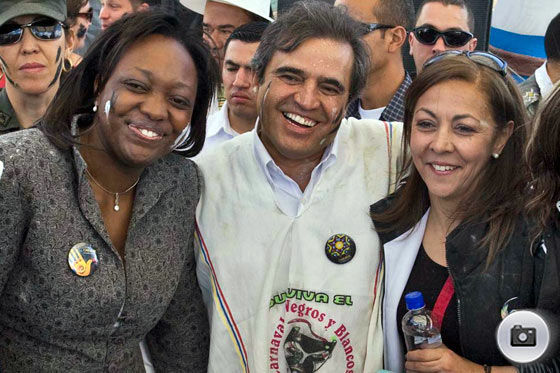 El Carnaval de blancos y negros en Pasto