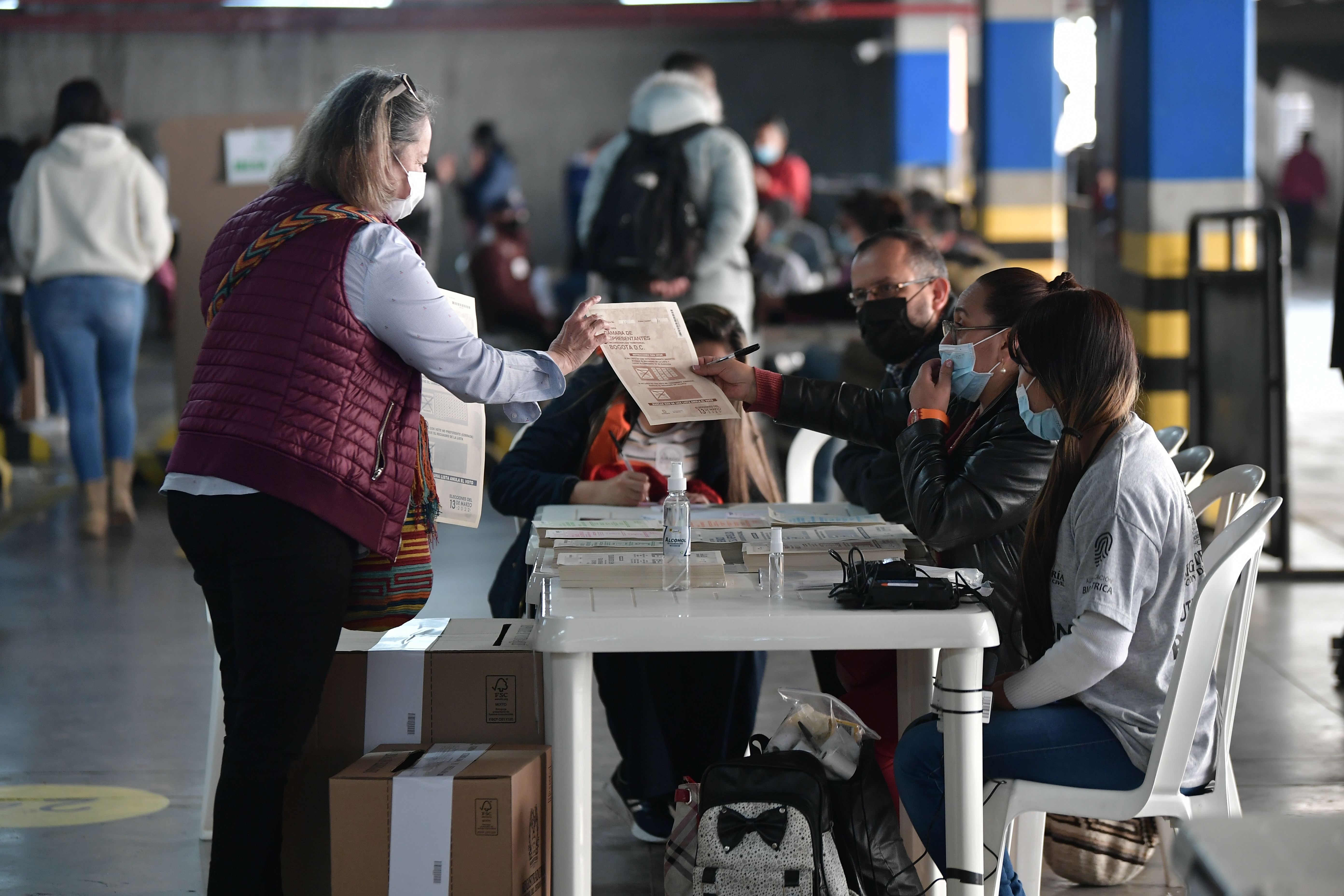 Jornada Votaciones y elecciones legislativas del 13 marzo en Colombia
