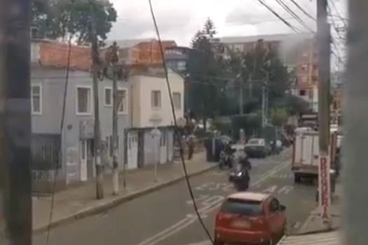 Vecinos captaron la balacera en el sur occidente de la ciudad.  La Policía confirmó que se generó en medio de un hurto.