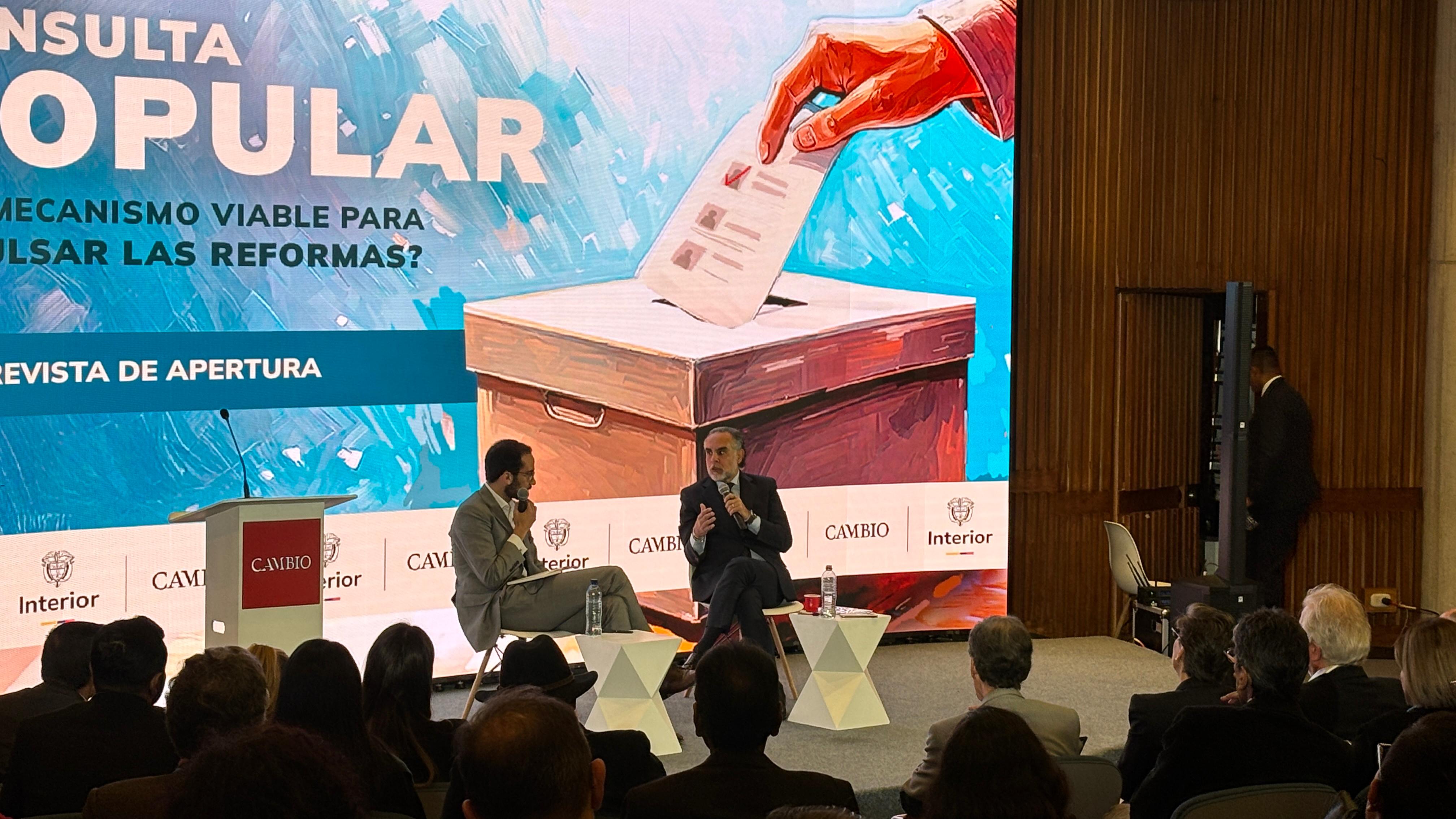 “Yo ya doy por muerta la reforma a la salud”: Benedetti