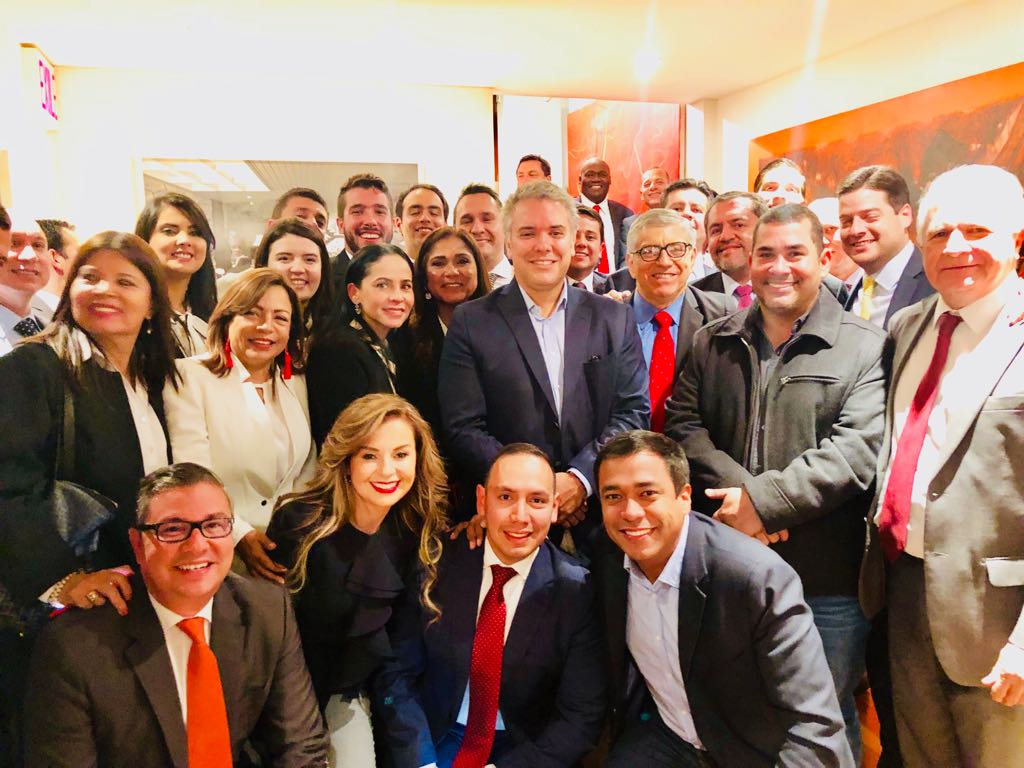 Detalles de la cena entre Iván Duque, César Gaviria y la bancada liberal