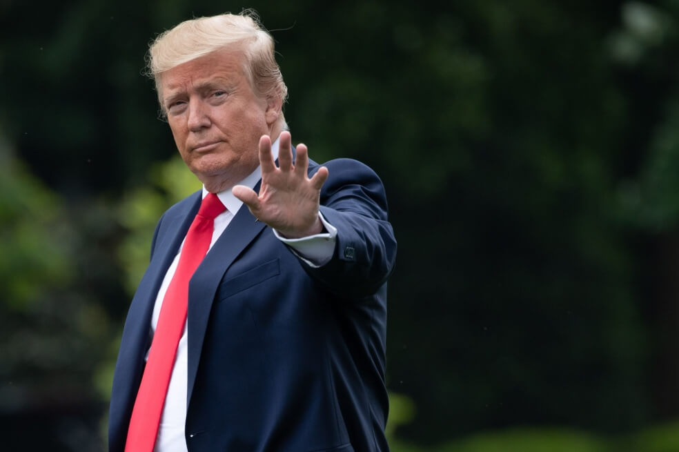 Donald Trump, presidente de Estados Unidos. / AFP