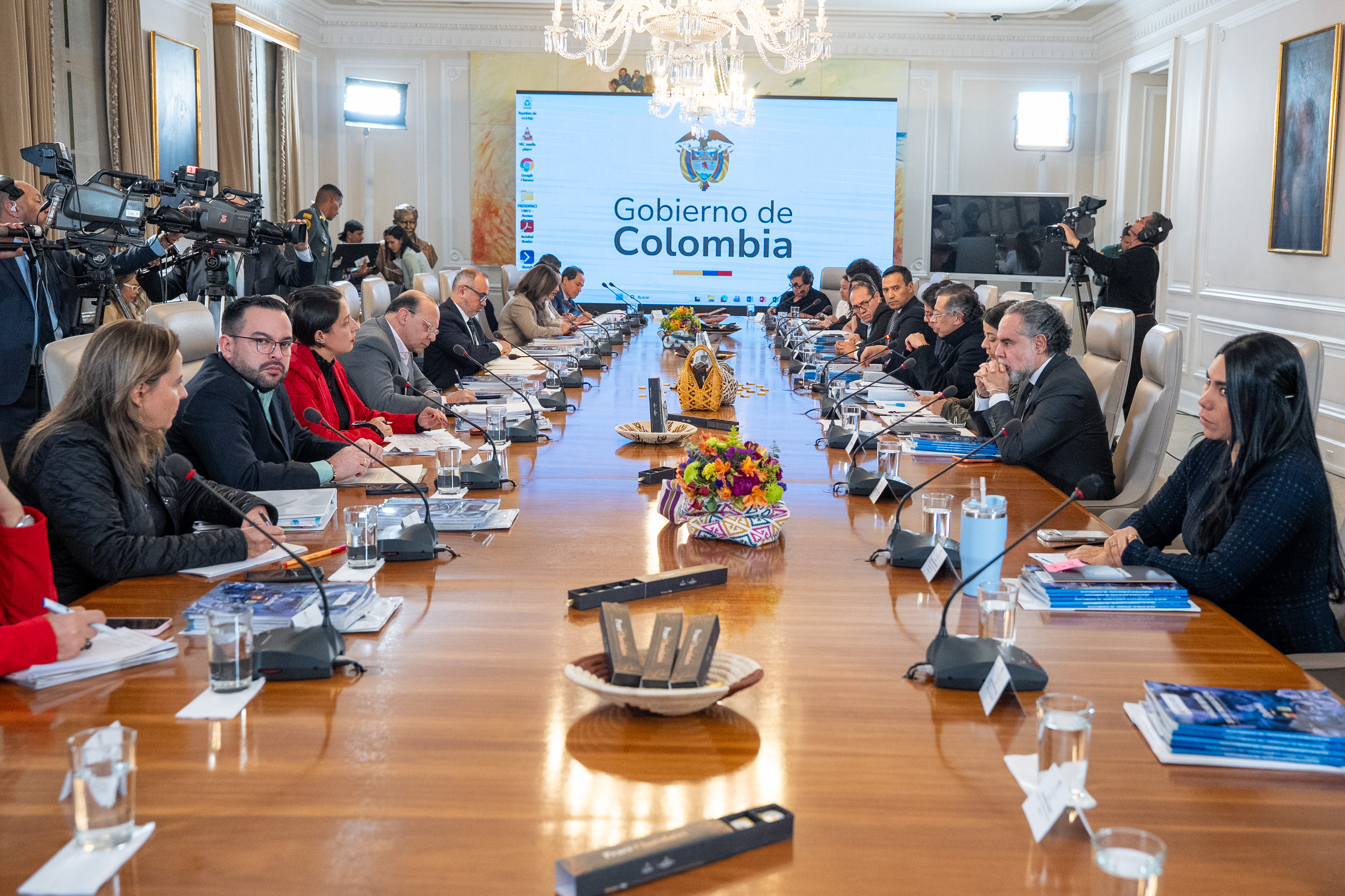Durante el más reciente Consejo de Ministros del presidente Gustavo Petro, el mandatario volvió a cargar contra las EPS. Habló de liquidar las que están "en quiebra".