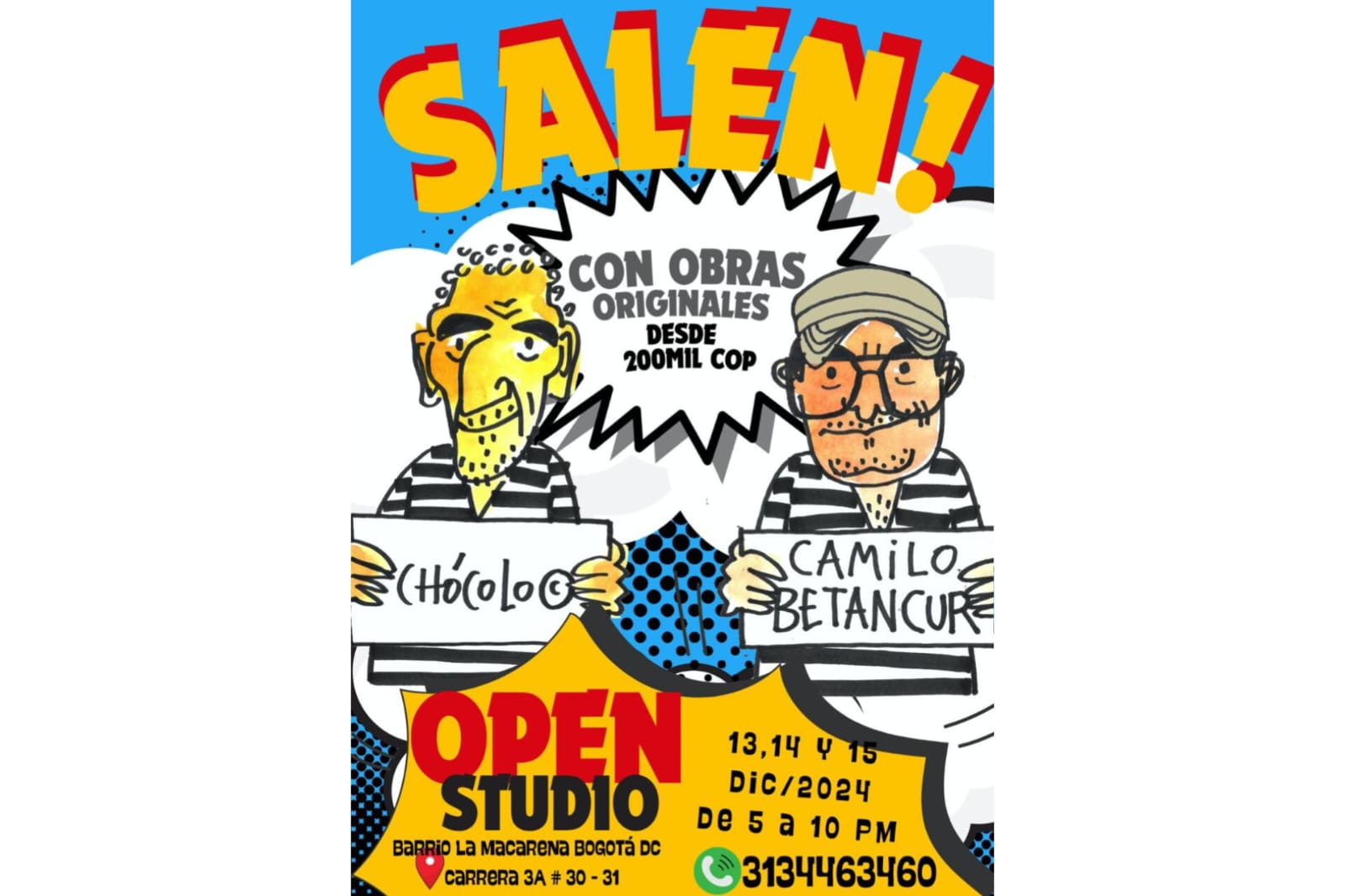 “Salen”: una oportunidad para adquirir arte original en Bogotá