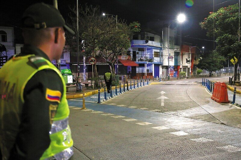 En Santander habrá toque de queda durante todo el fin de semana.  /Liliana Rincón Barajas
