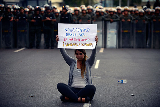 Una mirada cercana a la lucha de los venezolanos