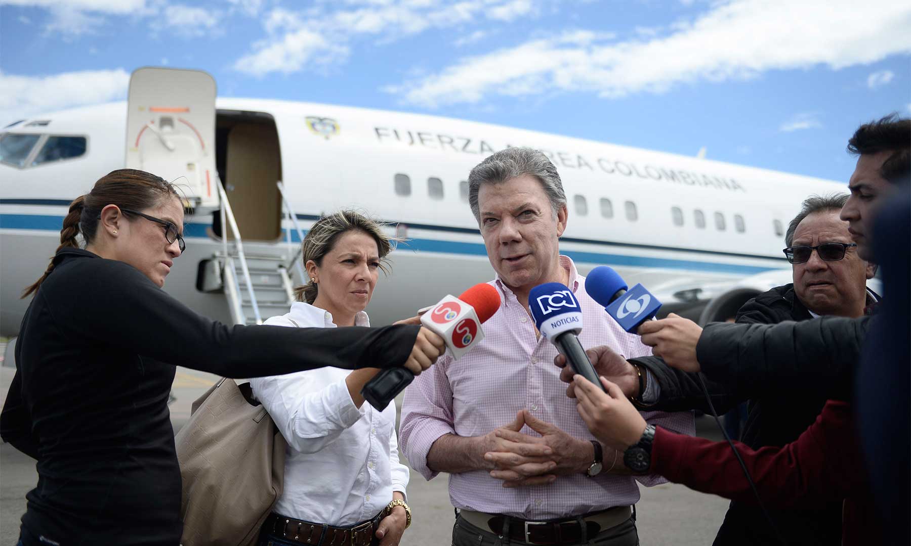 «Me pueden insultar todo lo que quieran, pero no al pueblo colombiano»: Santos a Maduro