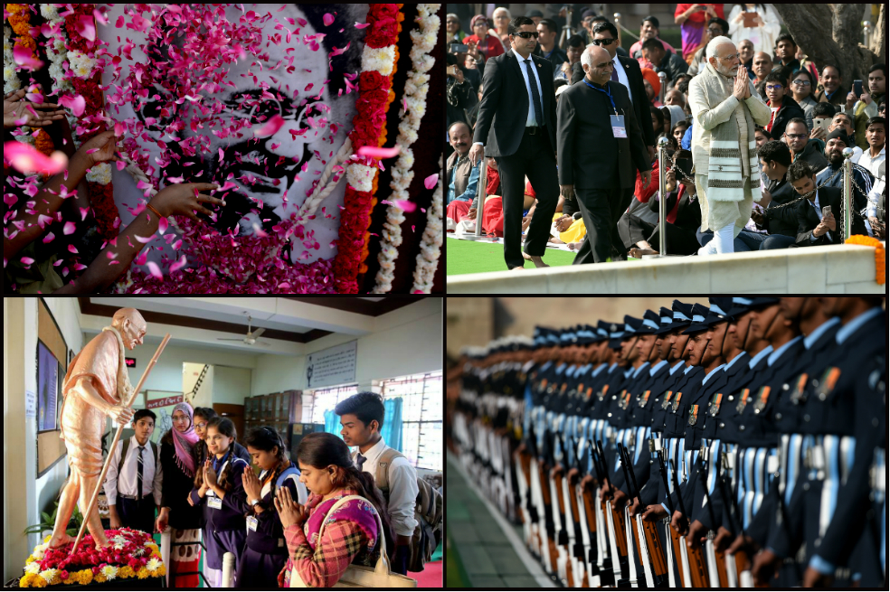 Así se conmemoró en India la muerte de Gandhi hace 70 años