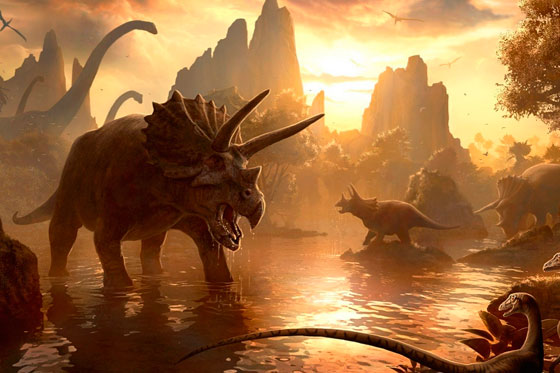 Dinosaurios gigantes en Medellín
