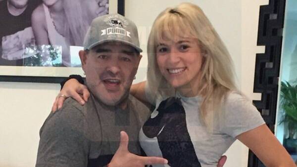 La nueva cara de Diego Maradona