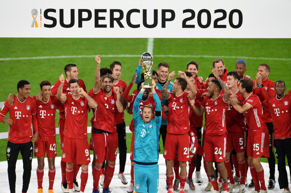 Bayern München ganó la Supercopa de Alemania tras vencer al Dortmund