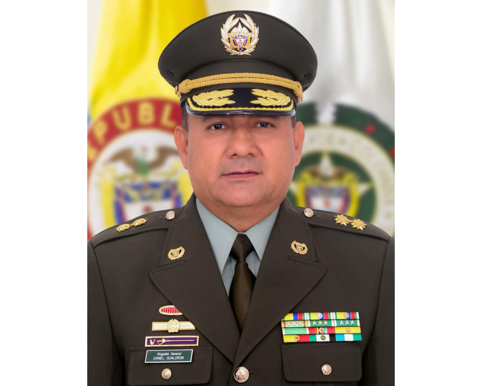 José Gualdrón se posesiona como el nuevo comandante de la Policía de Bogotá