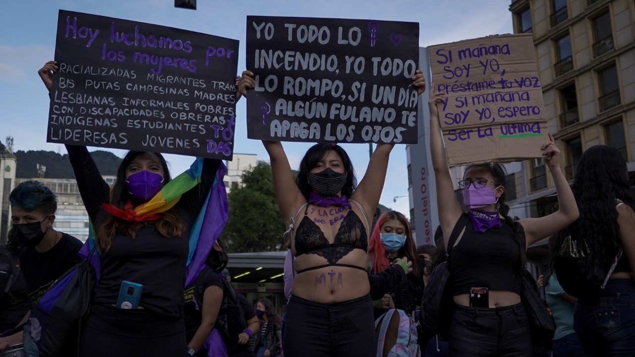 8M: las mujeres de Latinoamérica se quieren libres, vivas y sin miedo