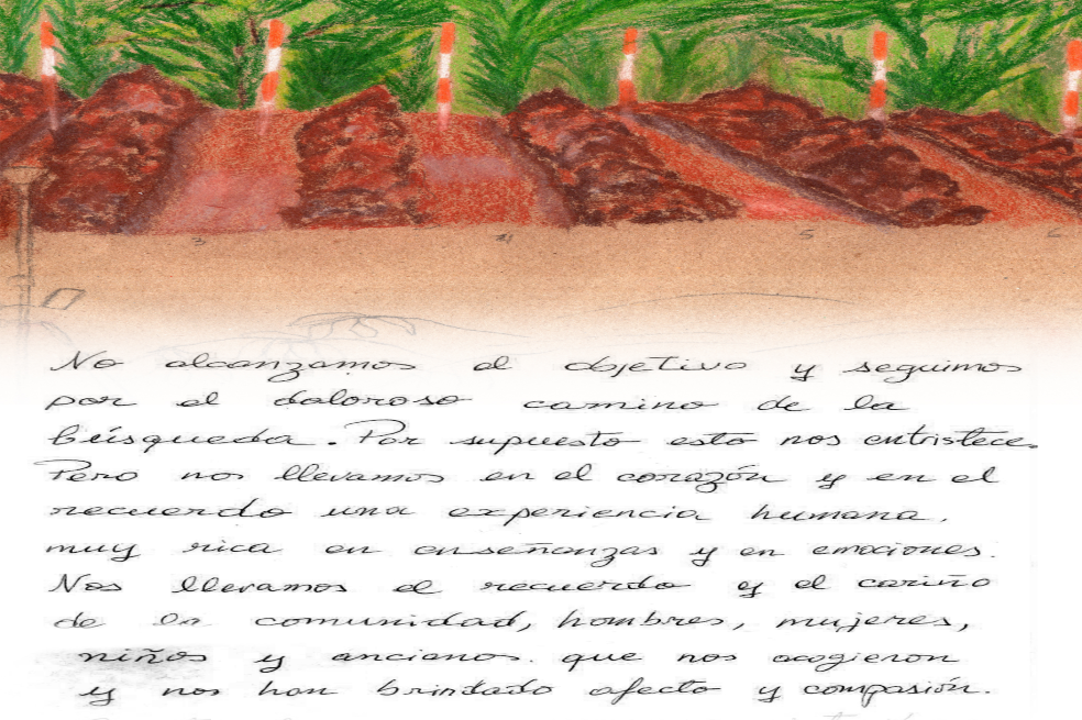Martha ingresó al M-19 a sus 17 años. Su familia la ha buscado desde el exilio. Fragmento de “Carta a Martha”.Archivo particularSu documental entrelaza la búsqueda de Martha Gisela con el proceso de paz con las Farc y las dificultades de hacer este trabajo desde otro continente. Aunque, confiesa, todavía no sabe cuándo ni cómo será el final. “Soy un familiar buscador que documenta su proceso de búsqueda”, pero añade que no le interesa buscar a los culpables.