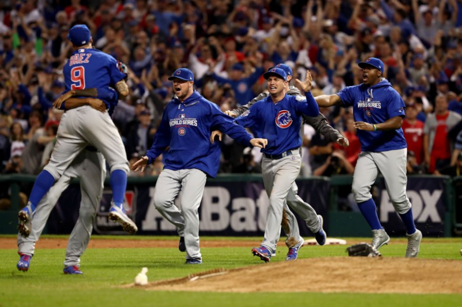 Los Cachorros de Chicago se convirtieron campeones de Serie Mundial. Foto: AFP
