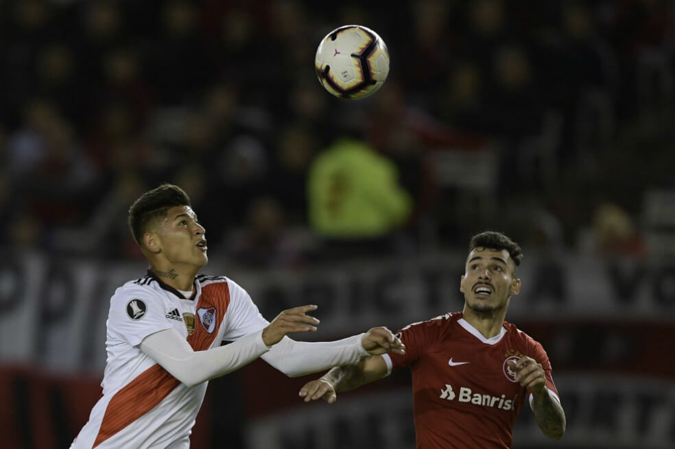 Con Jorge Carrascal desde el minuto 75, River empató ante Internacional