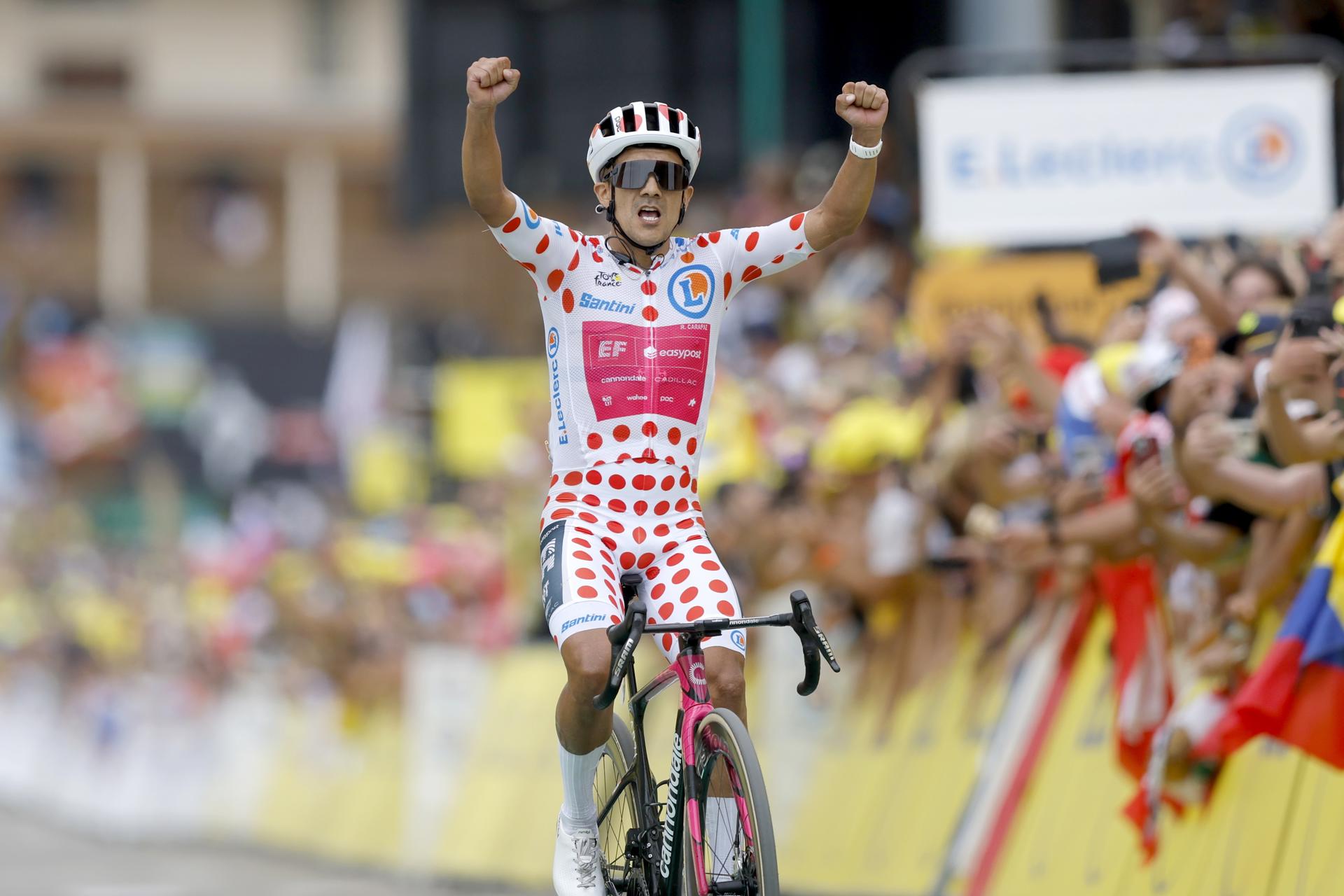 ¡Viva Ecuador! Richard Carapaz ganó la etapa reina del Tour de Francia 2026