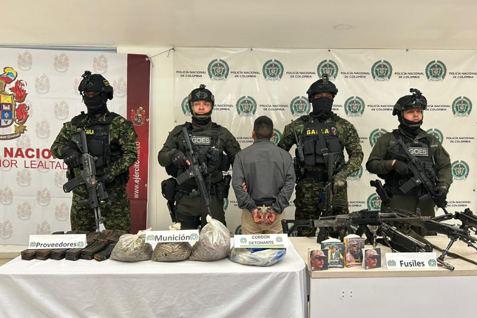 Capturan a alias “Motor”, disidente que pretendía crear nuevo grupo de las Farc en Nariño