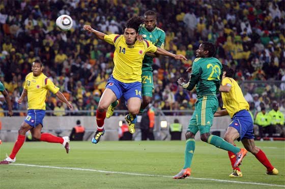 Selección Colombia, víctima de amaño de partido ante Sudáfrica en 2010