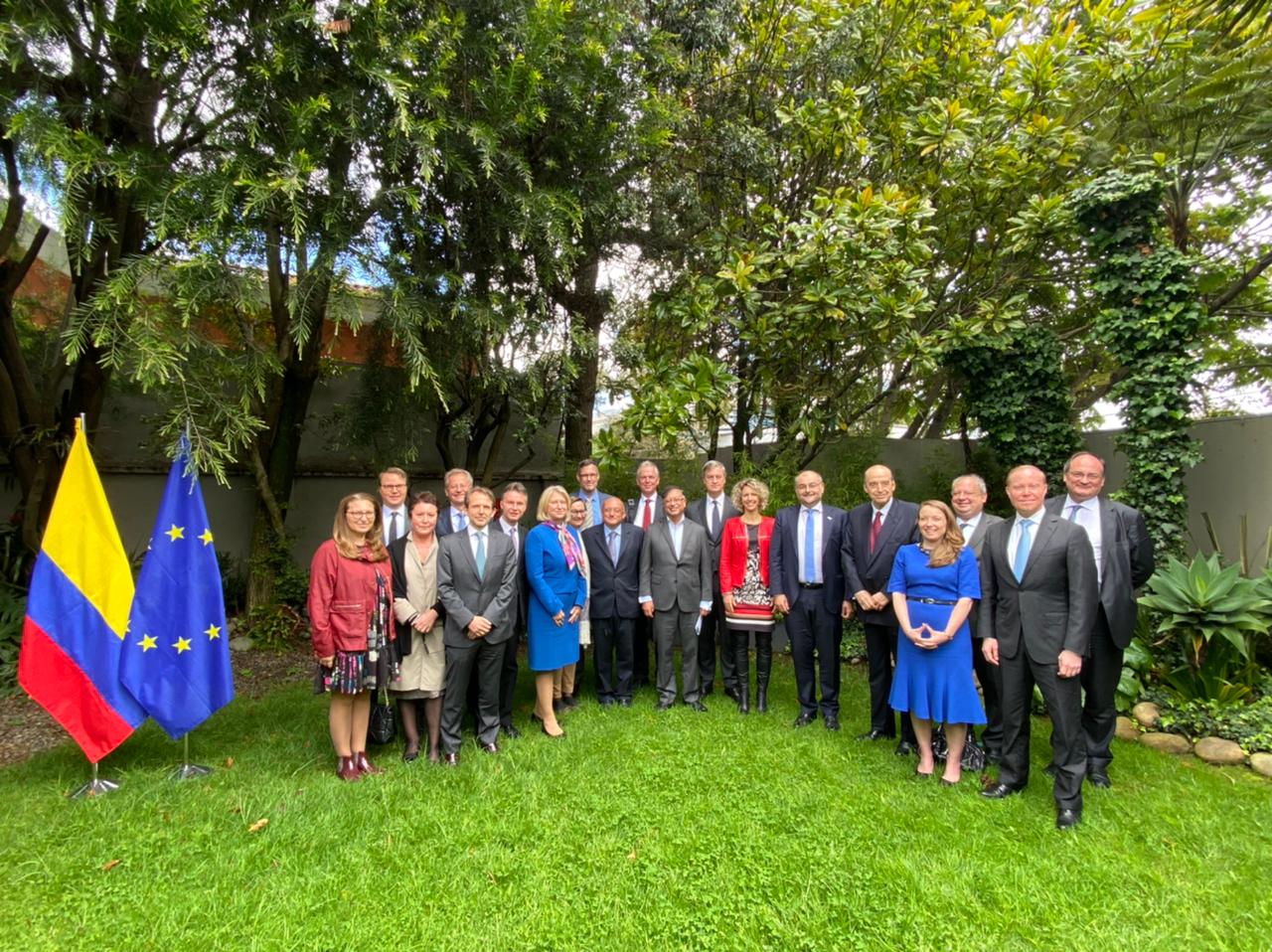 Petro concluyó reunión con embajadores de países de la Unión Europea