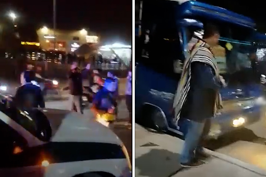 Soacha: conductores de servicio público en paro
