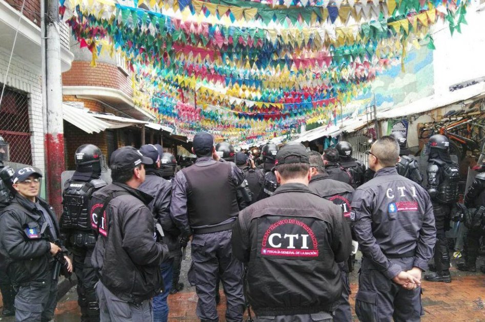 Operativo de la Policía, CTI, Ejército y Distrito en el sector del Bronx