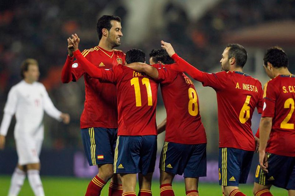 España, Alemania, Italia, Holanda e Inglaterra golean en eliminatorias europeas