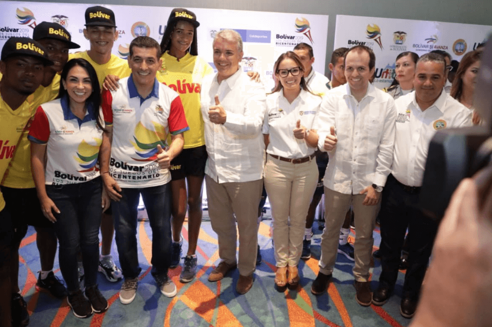 El gobierno lanzó los Juegos Nacionales de Bolivar 2019
