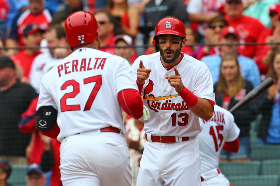 Tras dos meses, los Cardenales de San Luis tienen el mejor récord de las Grandes Ligas. Foto: AFP